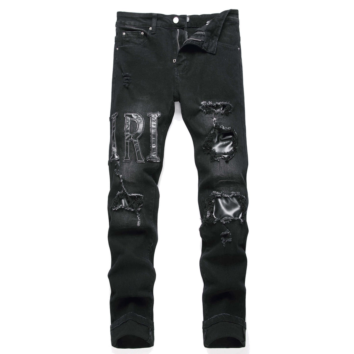 Trendy Ripped Stretch Skinny Jeans