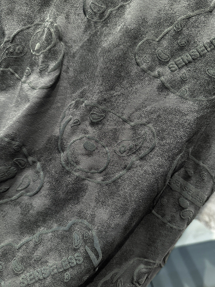 Men's Funny Bear Print T-Shirt