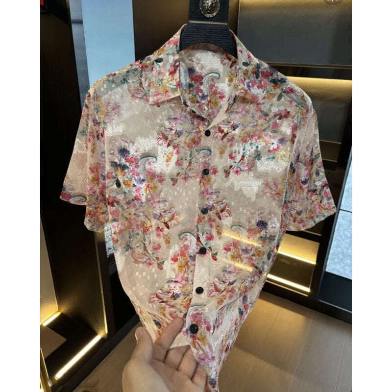 Men's Fashion Floral Shirt