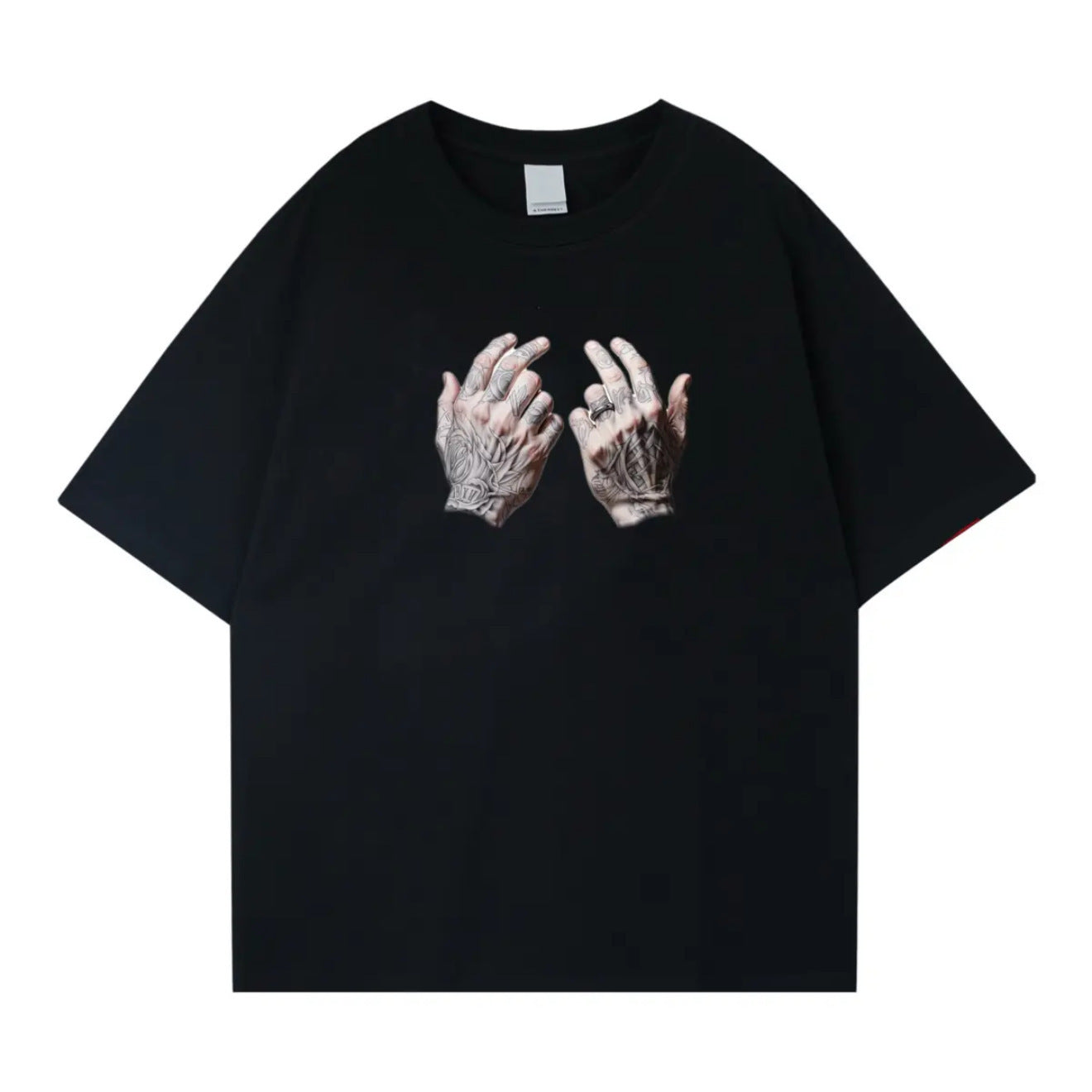 Men's Round Neck Loose Short Sleeve T-Shirt
