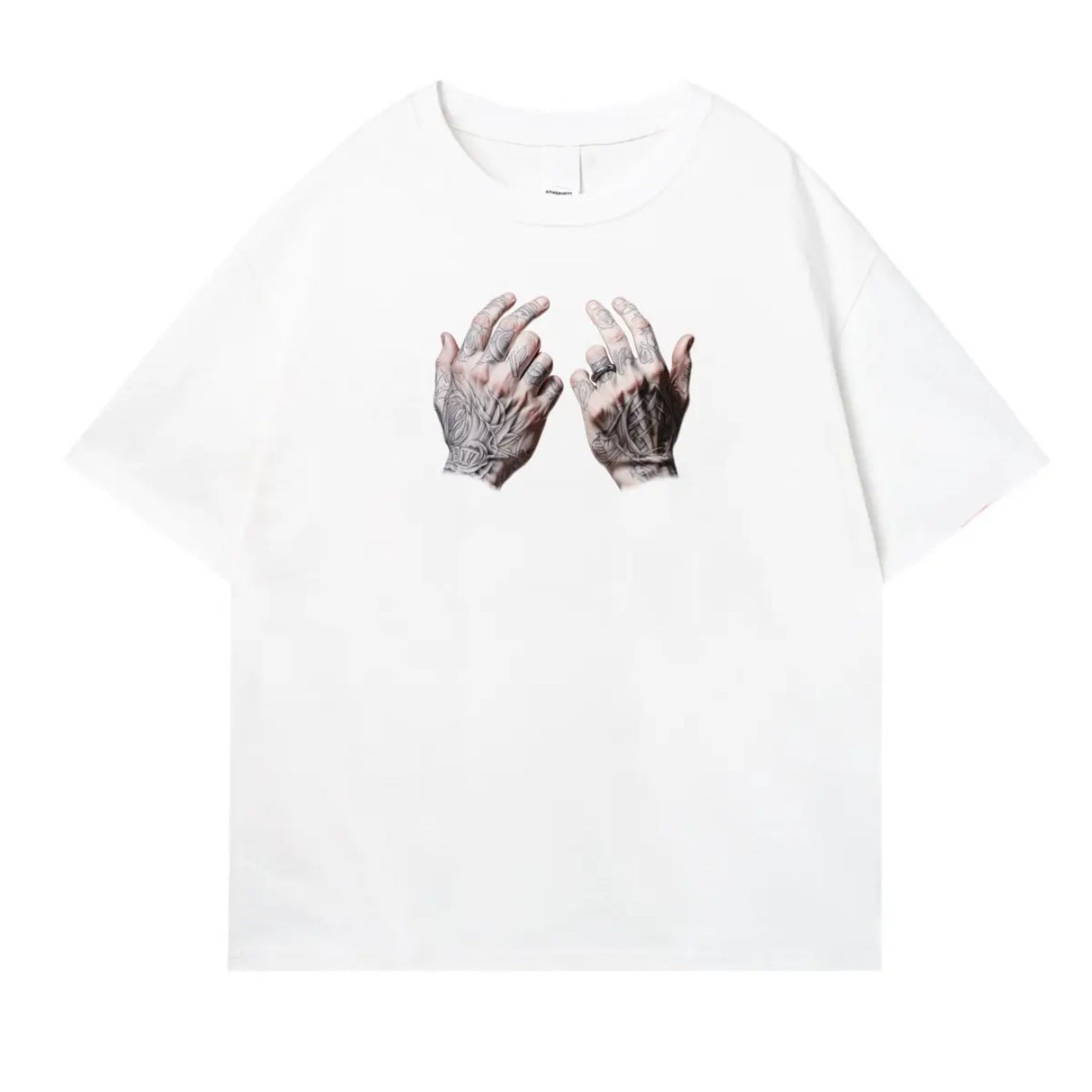 Men's Round Neck Loose Short Sleeve T-Shirt