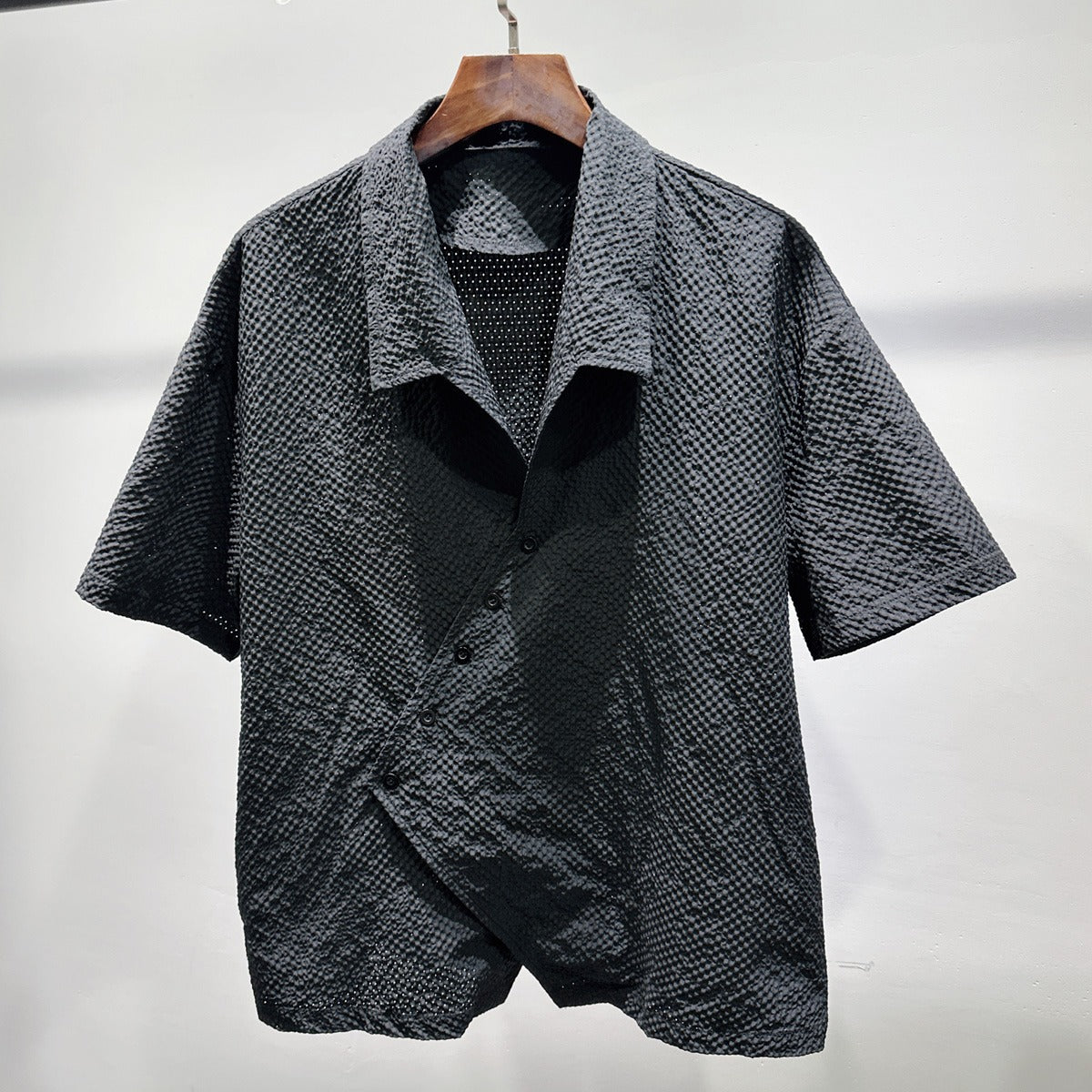 Men's Breathable Lapel shirt