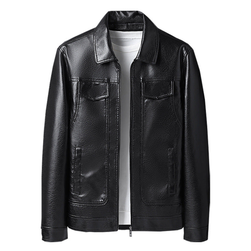 Men's Handsome Leather Jacket