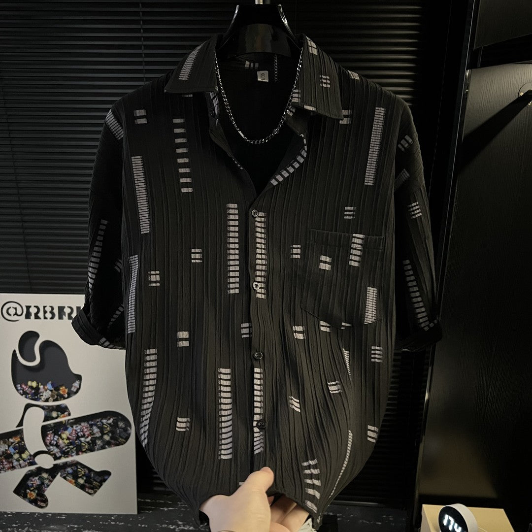 Men's Personalized Striped Shirt
