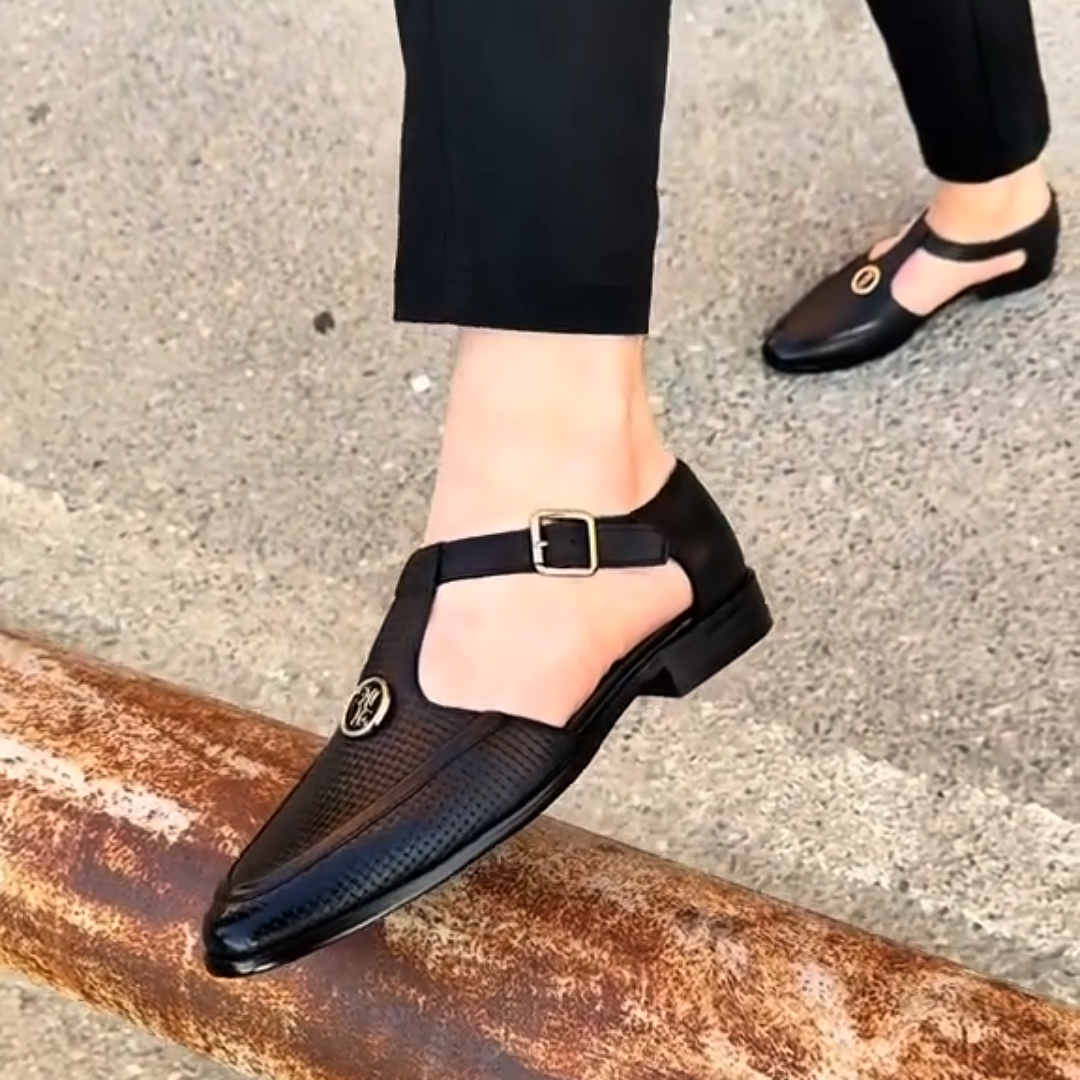 Men's Closed Toe Business Sandals