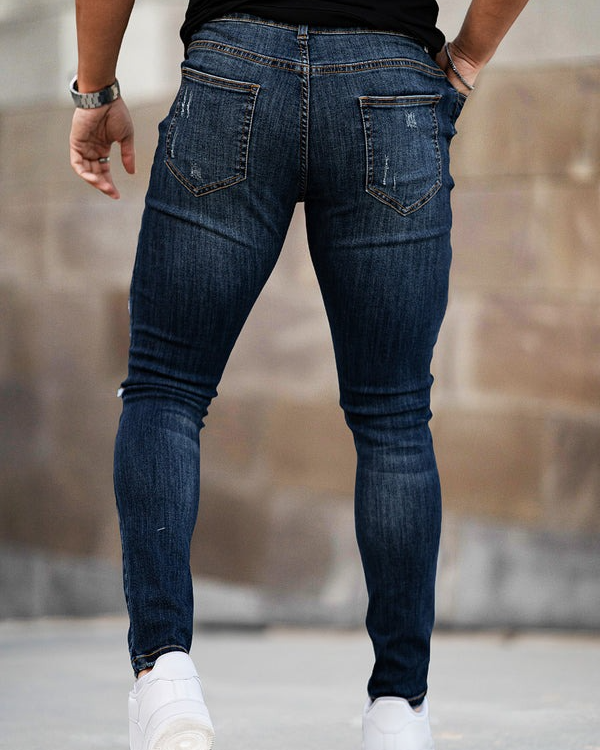 Men's Ripped Stretch Skinny Jean