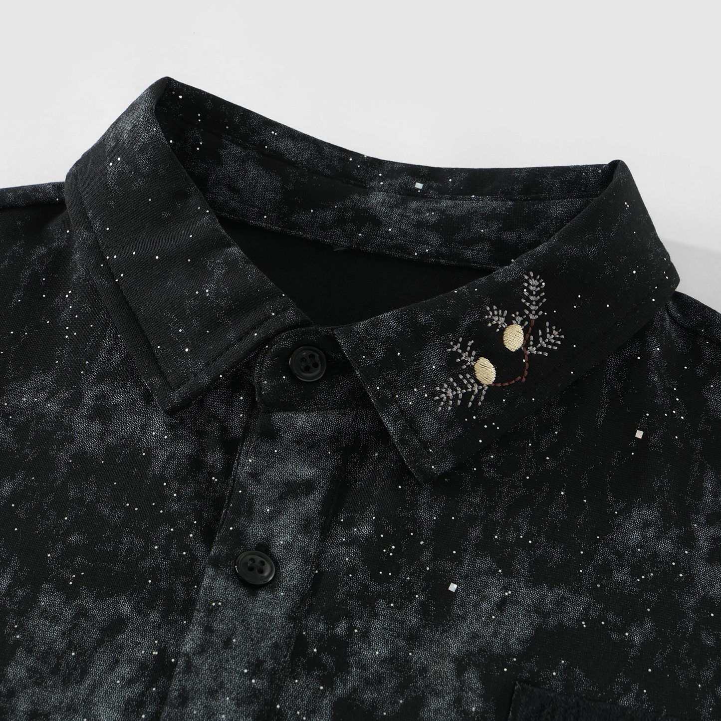 Men's Summer Galaxy Embroidered POLO Shirt