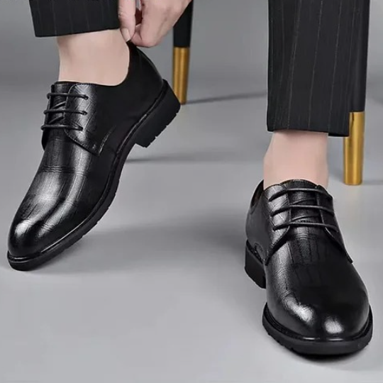 New Breathable Casual Business British Leather Shoes