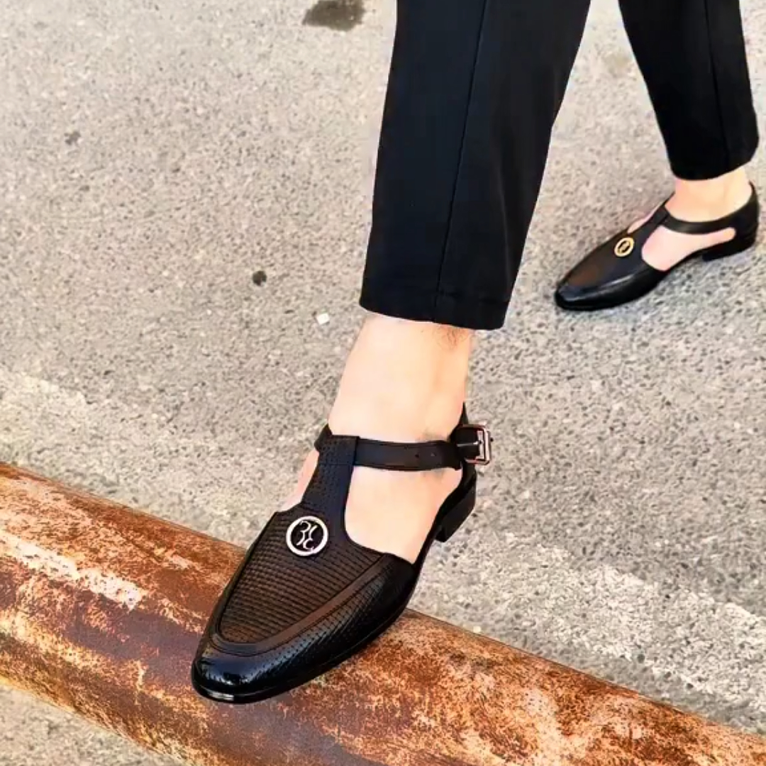 Men's Closed Toe Business Sandals