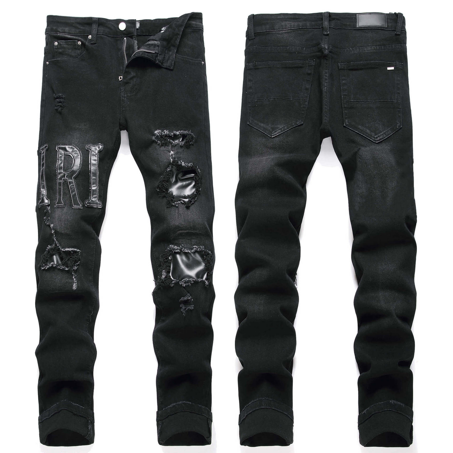 Trendy Ripped Stretch Skinny Jeans