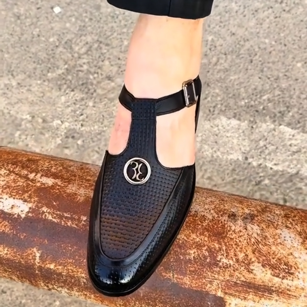 Men's Closed Toe Business Sandals