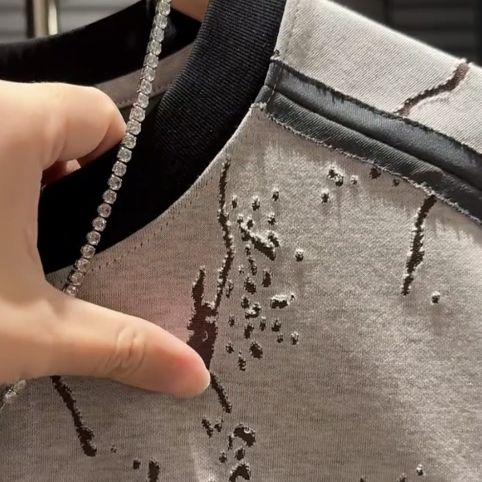 Men's Summer Ripped T-Shirt