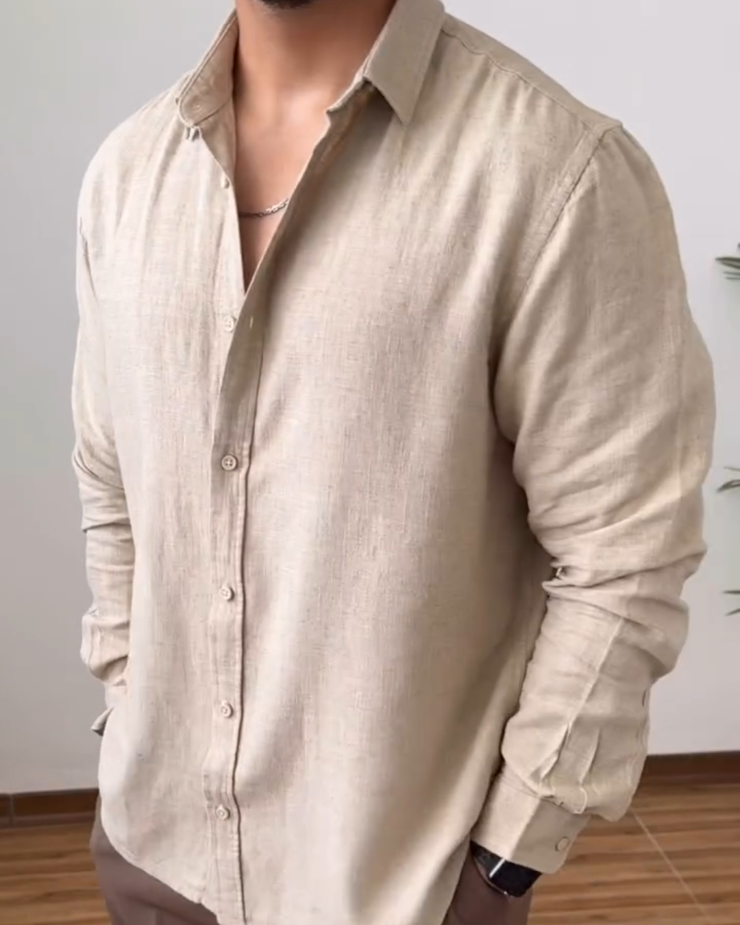 Men's Linen Shirt
