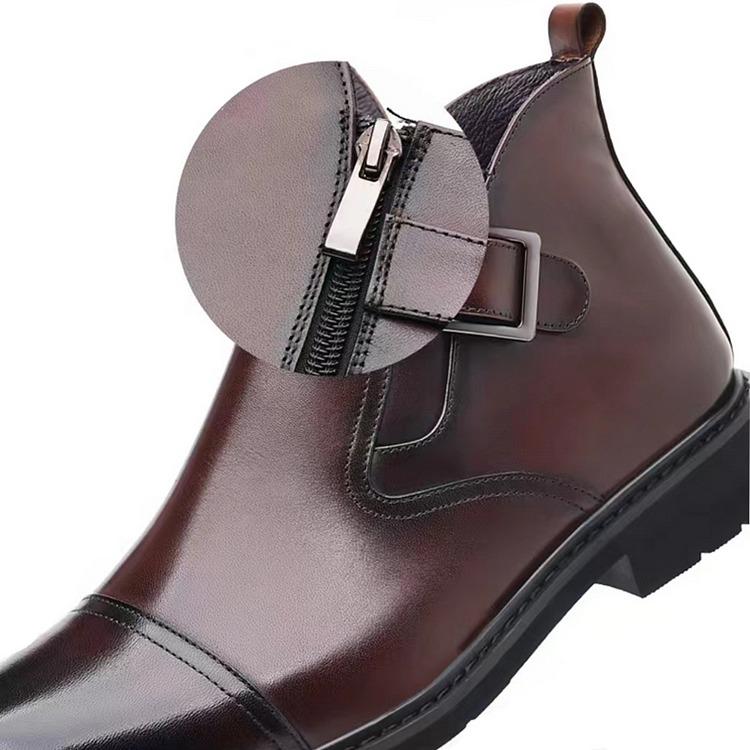 Cowhide Business Dress Boots