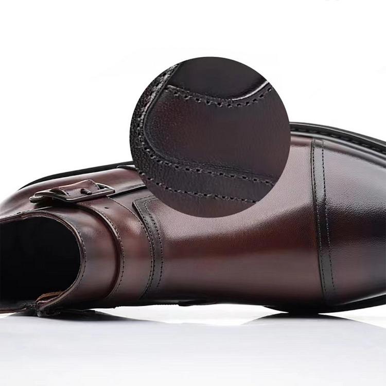 Cowhide Business Dress Boots