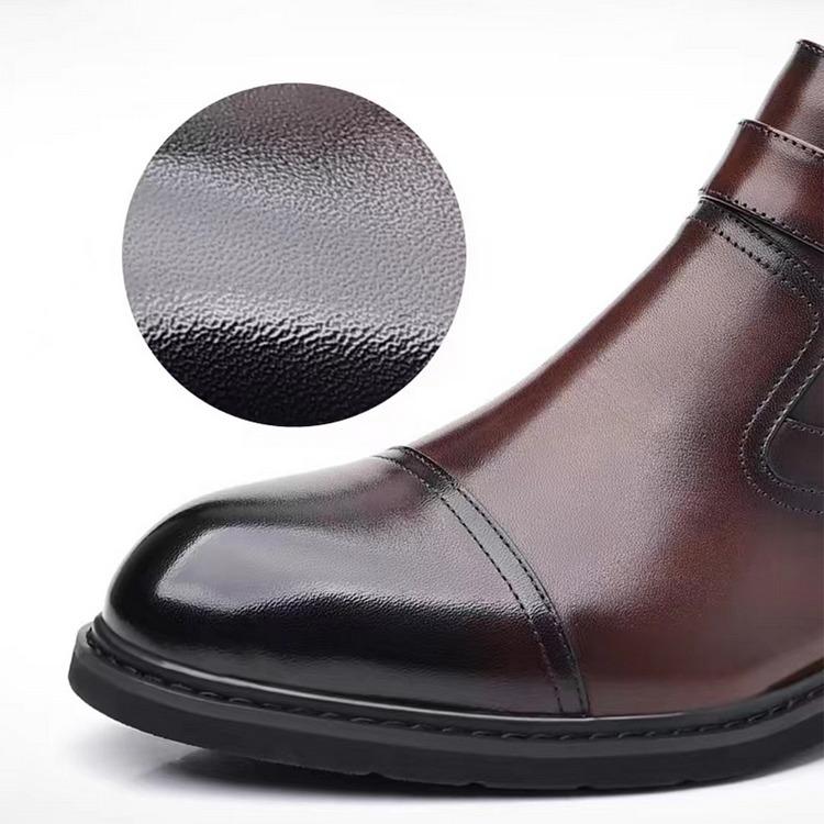 Cowhide Business Dress Boots
