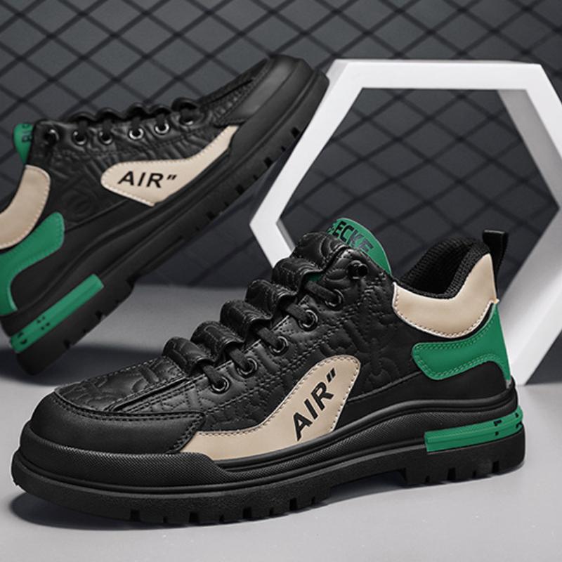 Color Block Non Slip Casual Sneakers