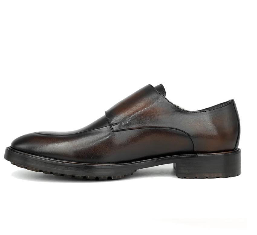 Double Monk Strap Dress Shoes