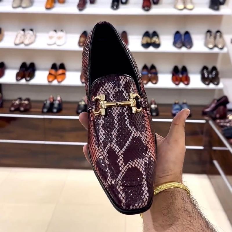 Exotic Python Scaled Moccasins