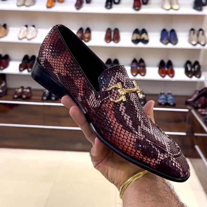 Exotic Python Scaled Moccasins