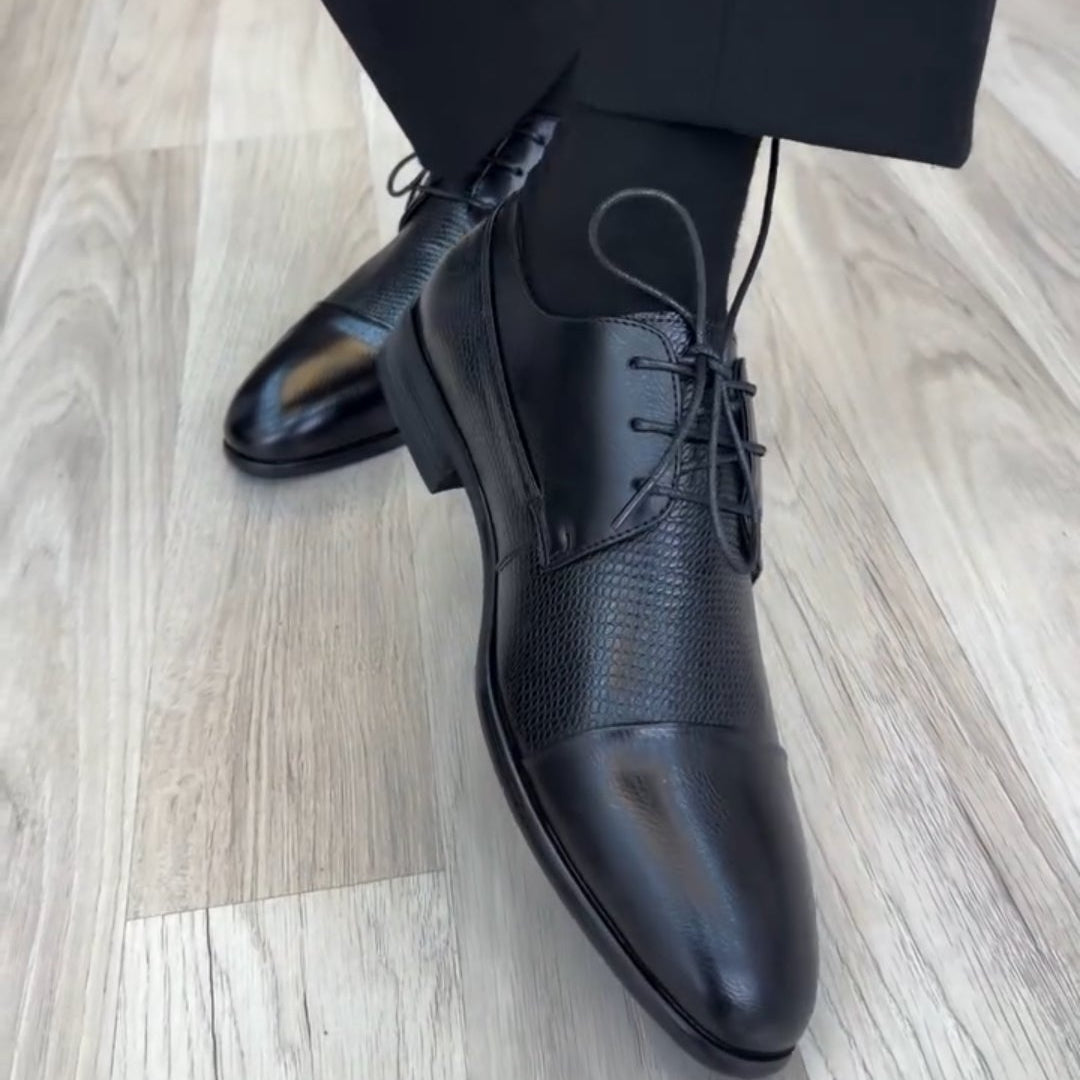 Men's Handmade Leather Derby Shoes