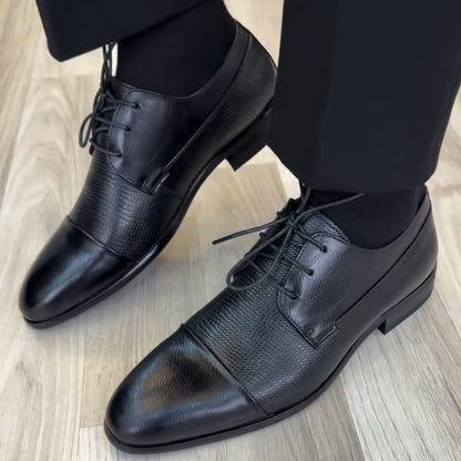 Men's Handmade Leather Derby Shoes