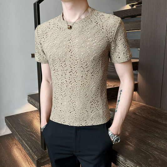Men's Hollow T-shirt
