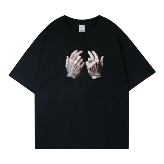 Men's Round Neck Loose Short Sleeve T-Shirt