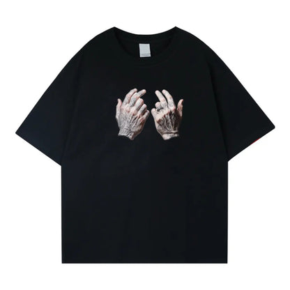 Men's Round Neck Loose Short Sleeve T-Shirt