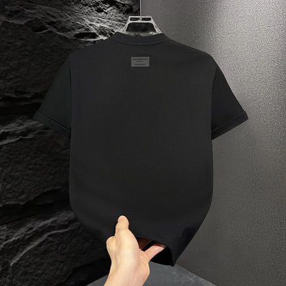 Men's Letter Embroidered T-shirt