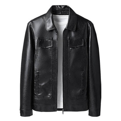 Men's Handsome Leather Jacket
