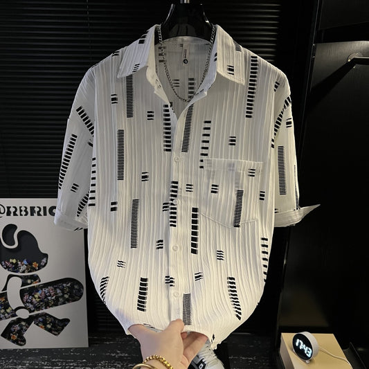 Men's Personalized Striped Shirt