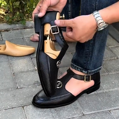 Men's Closed Toe Business Sandals