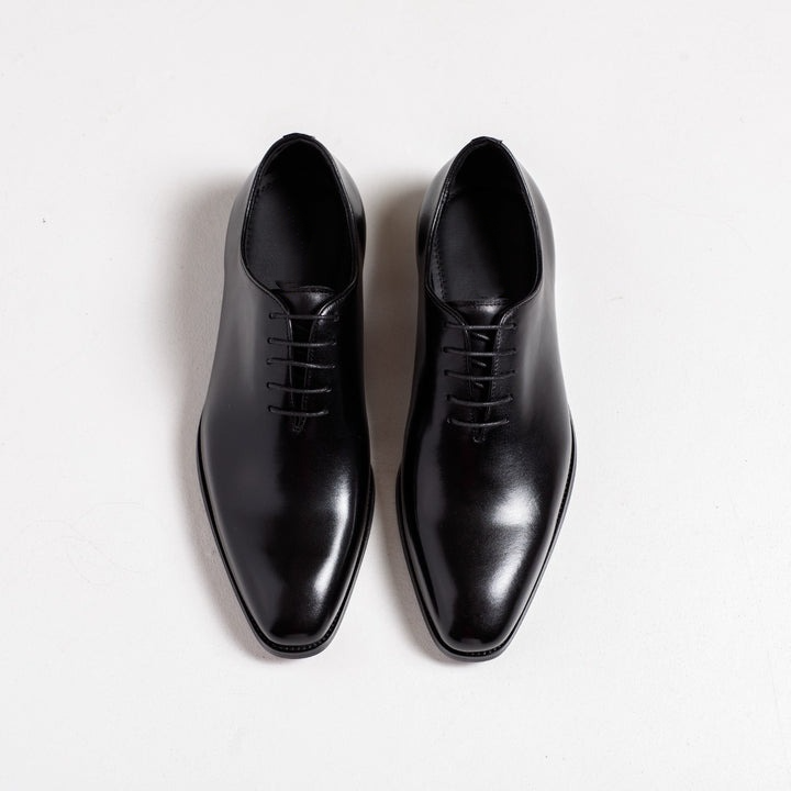 Patent Wholecut Shiny Leather Oxford Shoe
