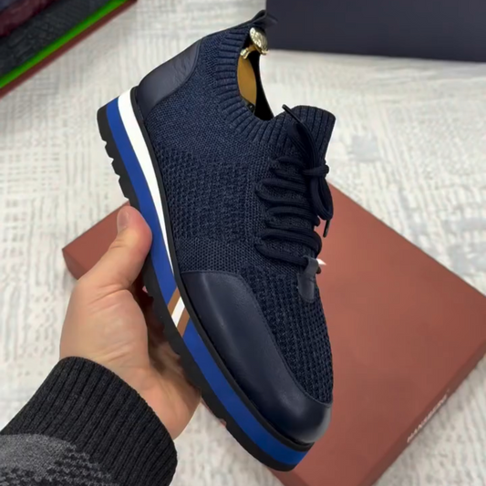 Men's Breathable Textile Sneakers