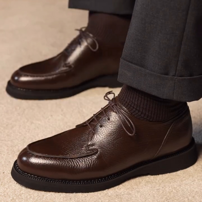 Men's Classic Derby Dress Shoes Leather