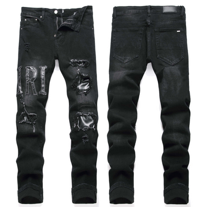 Trendy Ripped Stretch Skinny Jeans