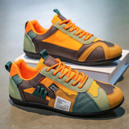 Men's Patchwork Street Sneakers