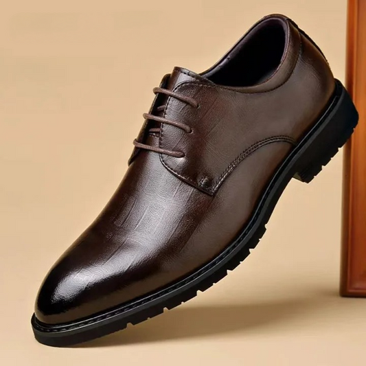 New Breathable Casual Business British Leather Shoes