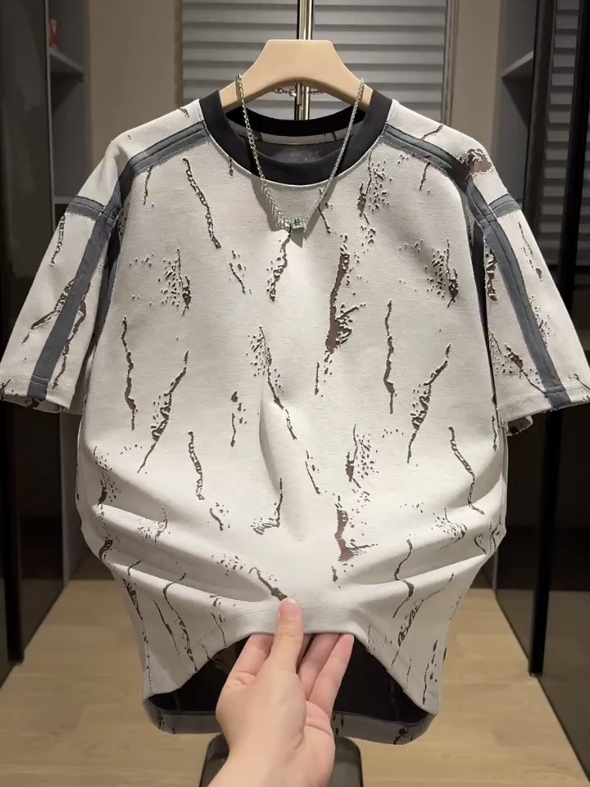Men's Summer Ripped T-Shirt