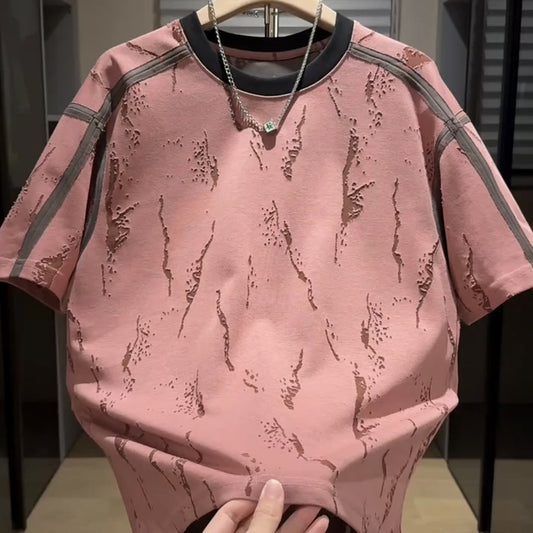 Men's Summer Ripped T-Shirt