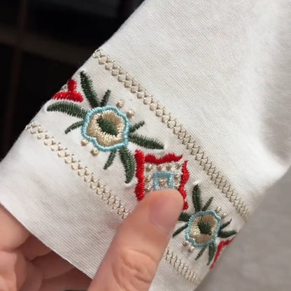 Men's Embroidered Short Sleeve T-Shirt