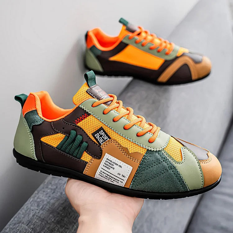 Men's Patchwork Street Sneakers