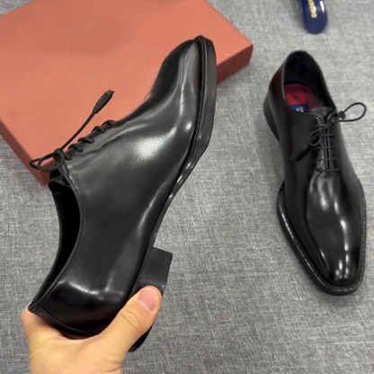 Wholecut Leather Oxford Shoes