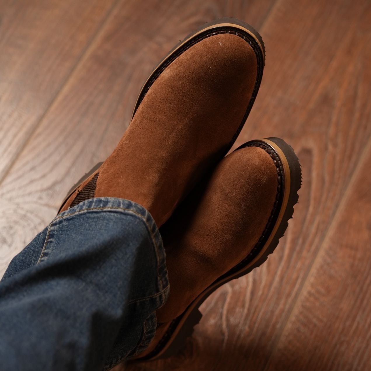 Men's Chealsy Boot Brown