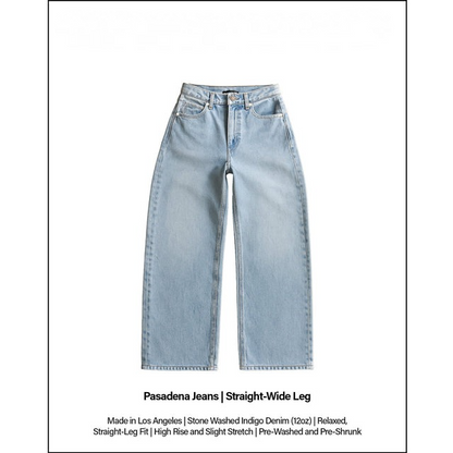 Dad Jeans Straight-Wide Leg