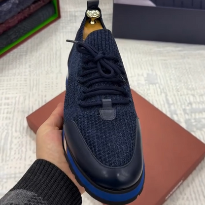 Men's Breathable Textile Sneakers