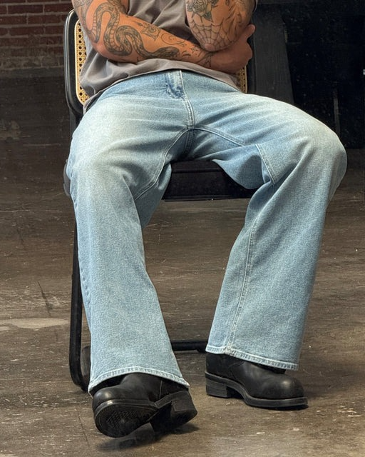Dad Jeans Straight-Wide Leg