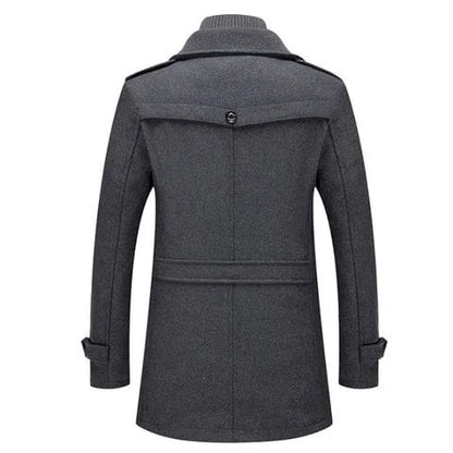 Men's Wool Trench Coat (Timeless Bestseller)
