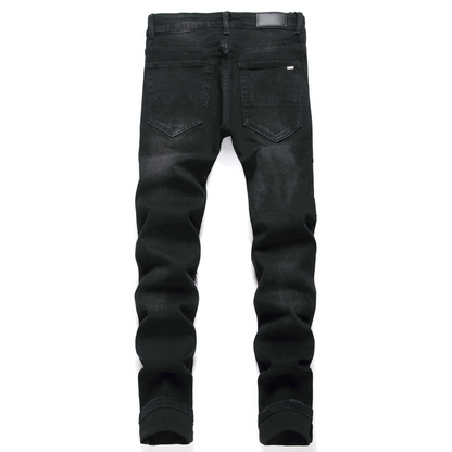 Trendy Ripped Stretch Skinny Jeans